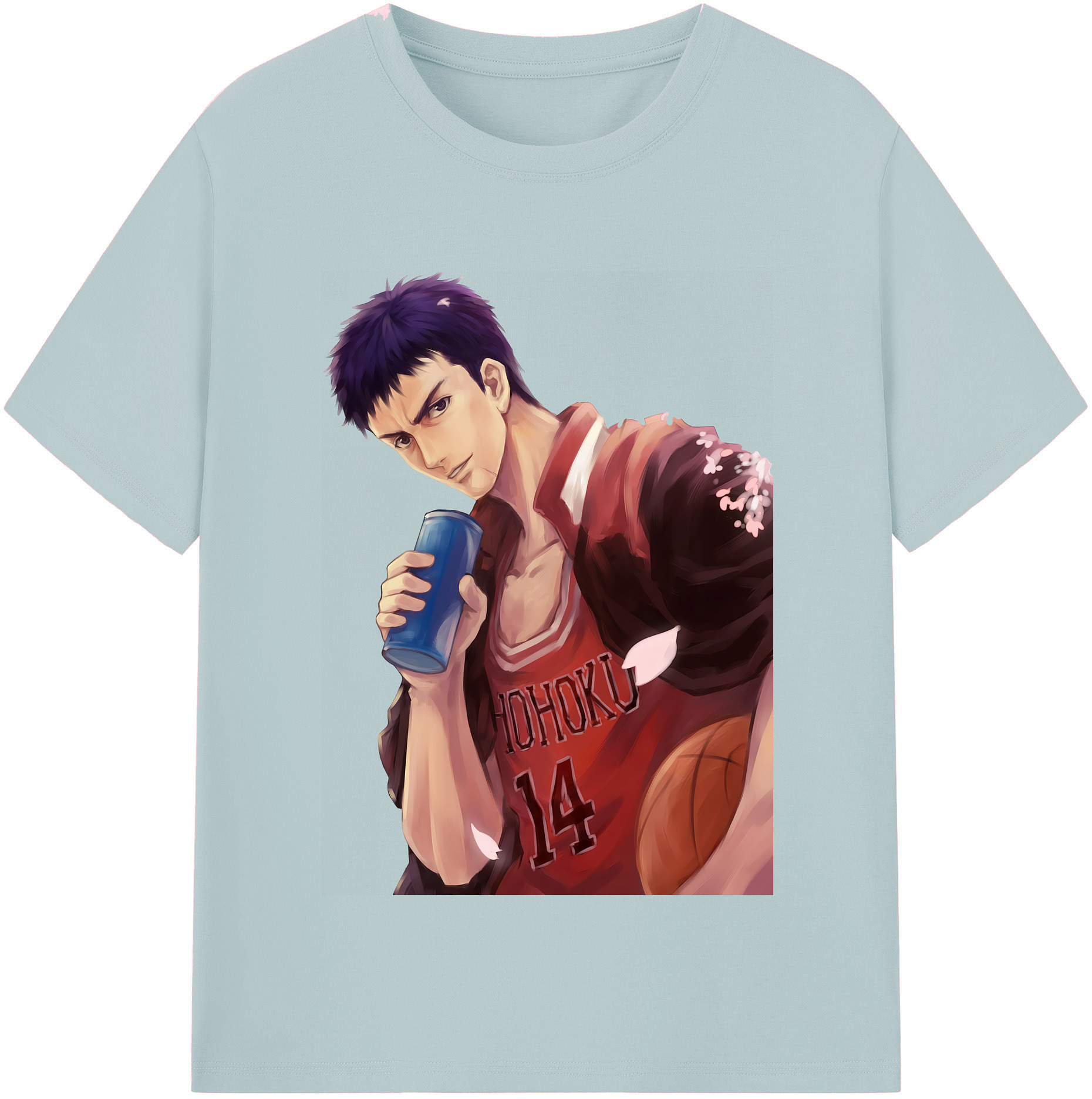 （画像用） SLAM DUNK／スラムダンク 綿100％半袖Tシャツ（フロントプリント）